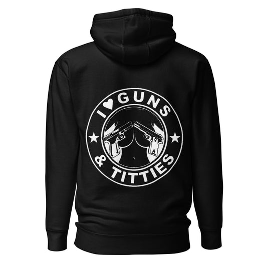 Love Guns and Titties - Unisex Hoodie