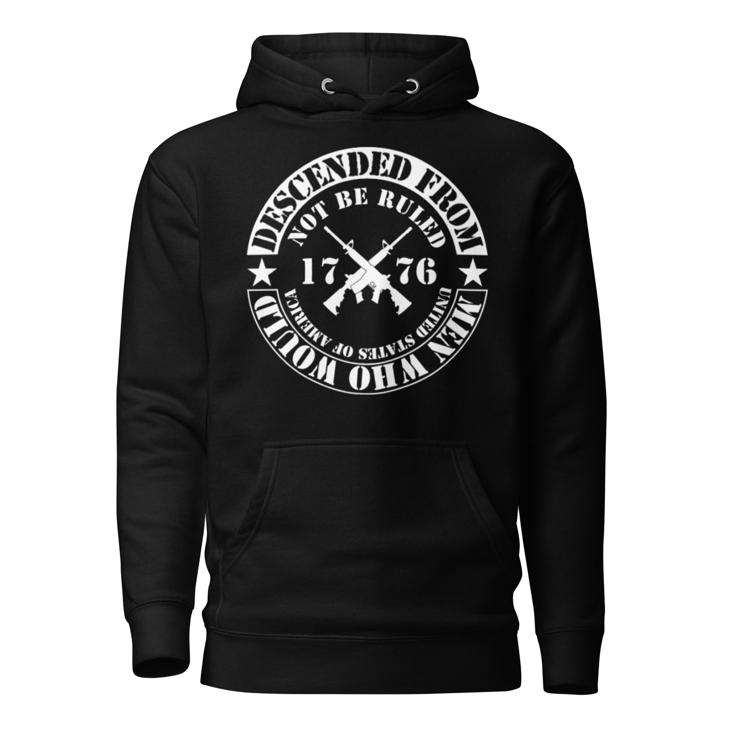 Men Who Would Not Be Ruled - Unisex Hoodie