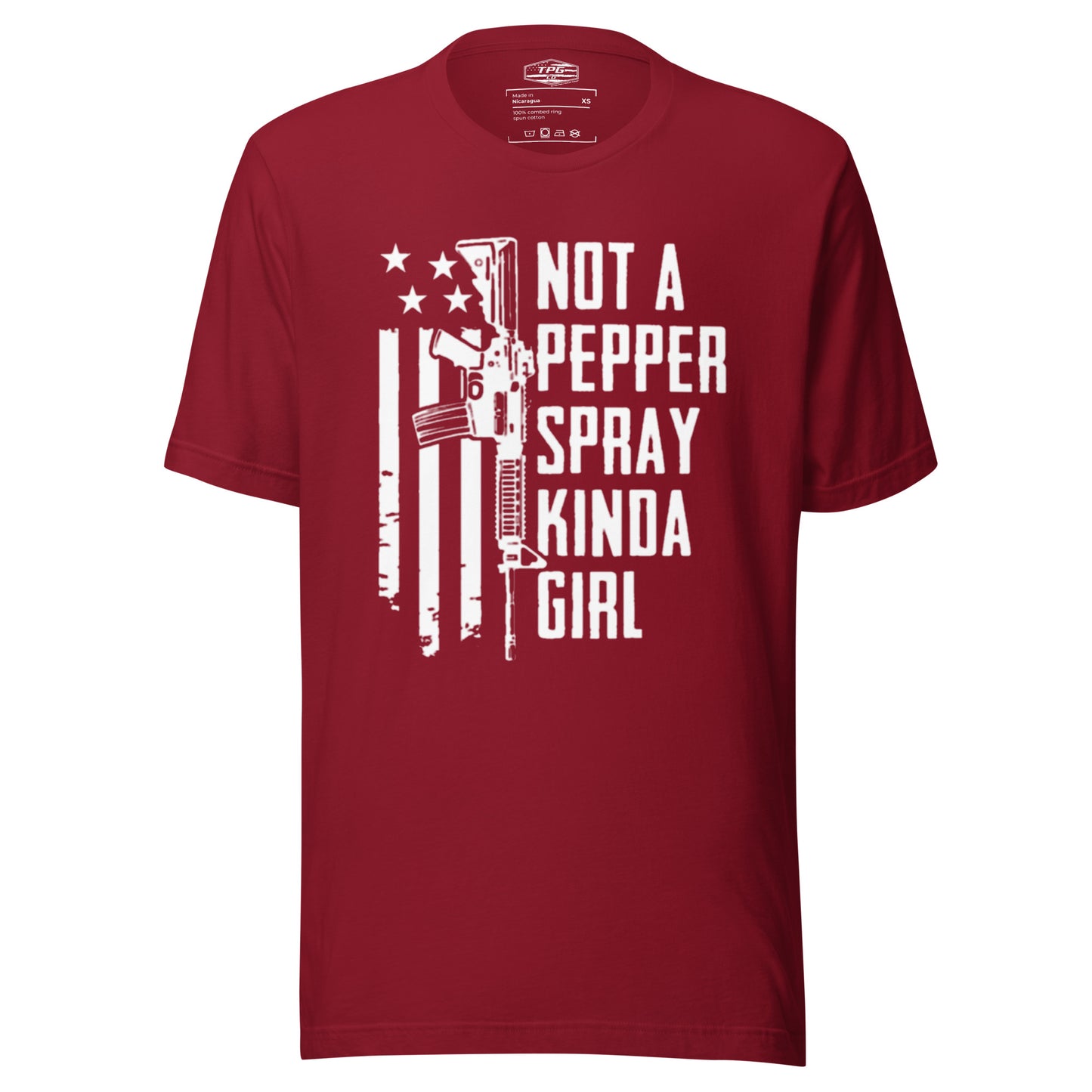 Not A Pepper Spray Girl t-shirt