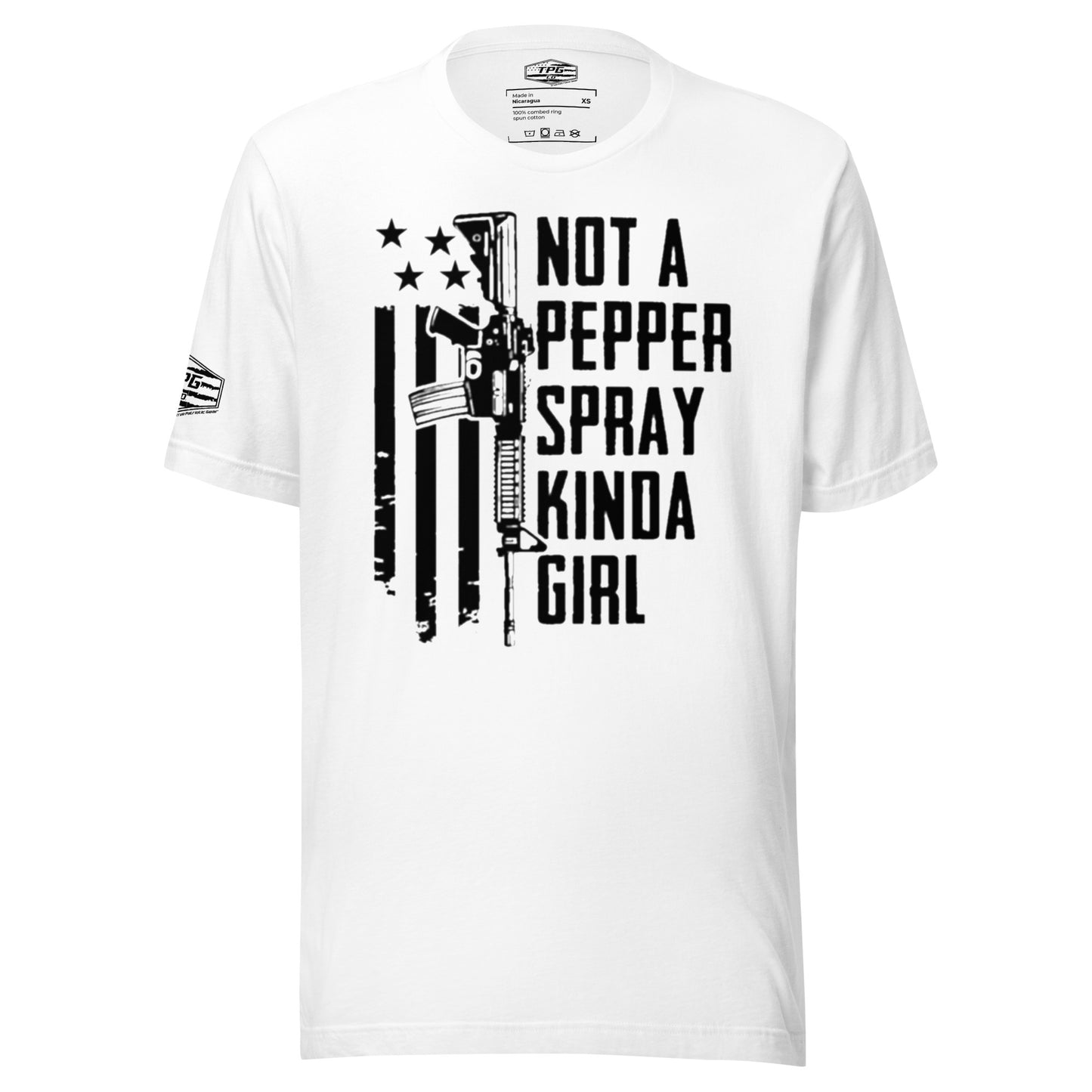 Not A Pepper Spray Girl t-shirt